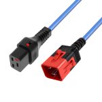 IEC Lock PC3642 3m Blue power cord