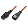 IEC Lock PC942 3m Orange power cord IEC Lock PC942 3m Orange power cord