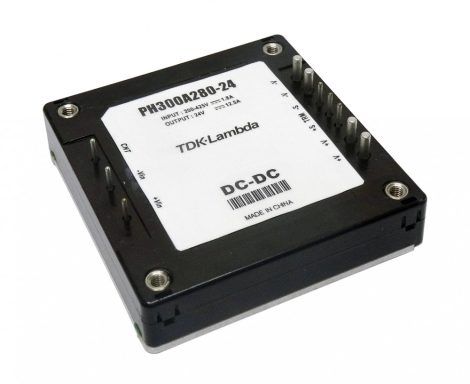 TDK-Lambda PH300A280-12 1 kimenetű DC/DC konverter; 30W; 12V 25A; 3kV szigetelt