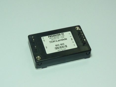 TDK-Lambda PH100A280-3,3 1 kimenetű DC/DC konverter; 66W; 3,3V 20A; 3kV szigetelt