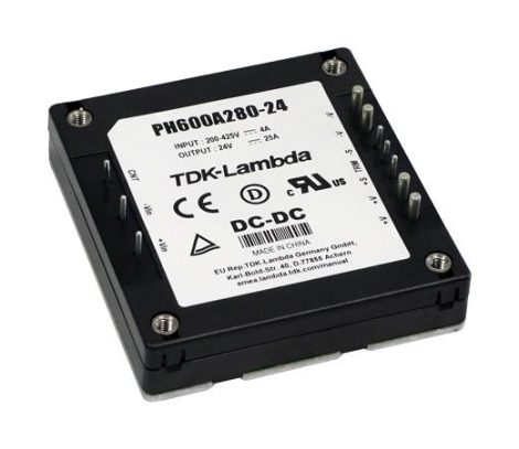 TDK-Lambda PH600A280-24 DC/DC konverter; 200-425V / 24V 25A; 600W
