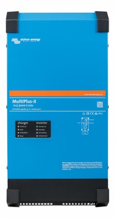Victron Energy MultiPlus-II 12V 3000VA/2400W inverter beépített akkumulátortöltővel