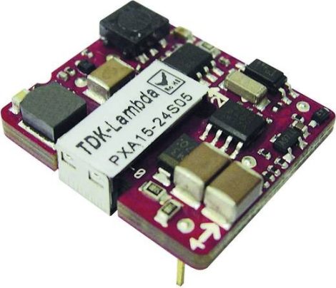 TDK-Lambda PXA15-24S05-NST 1 kimenetű DC/DC konverter; 15W; 5V 3A; 2,25kV szigetelt