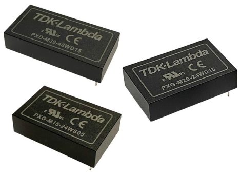 TDK-Lambda PXD-M30-24WD12-N DC/DC converter; 9-36V / 5V 1,25A; -12V -1,25A; 15W