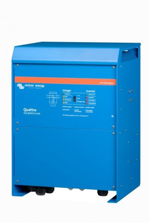 Victron Energy Quattro 12V 5000VA/4000W inverter beépített akkumulátortöltővel