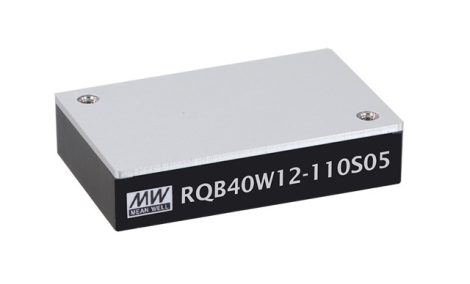 MEAN WELL RQB40W12-110S48 DC/DC converter; 14-160V / 48V 0,833A; 40W
