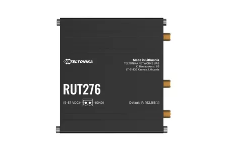 Teltonika RUT276 ipari 5G RedCap router, Wi-Fi, DIN