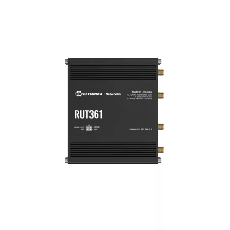 Teltonika RUT361 ipari 4G LTE router, EU tápegység
