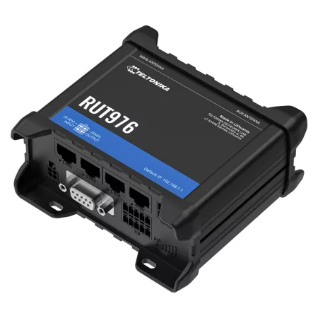 Teltonika RUT976 ipari router, 5G, global, univerzális tápegység