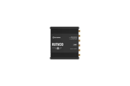 Teltonika RUTM30 ipari router, 5G, eSIM, EU tápegység