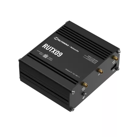 Teltonika RUTX09 ipari router, 4G LTE, EU tápegység