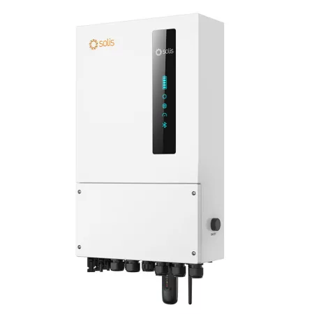 Solis S6 8kW 1 fázisú hibrid inverter 2 MPPT, DC kapcsoló, áramváltós verzió