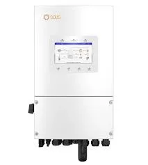 Solis S6 LV 10kW 3 fázisú hibrid inverter 2 MPPT, DC kapcsoló, WIFI/LAN, Kijelzővel, áramváltós verzió