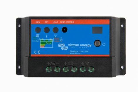 Victron Energy BlueSolar  PWM-Light 12/24-30 napelemes töltésvezérlő
