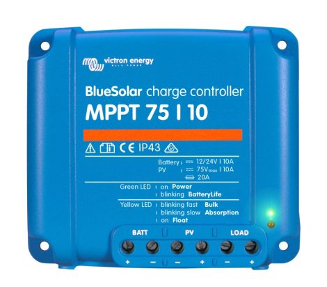 Victron Energy BlueSolar MPPT 75/10 12V / 24V 10A solar charge controller