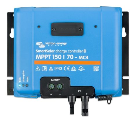 Victron Energy SmartSolar MPPT 150/70-MC4 VE.Can 12V / 24V / 36V / 48V 70A solar charge controller