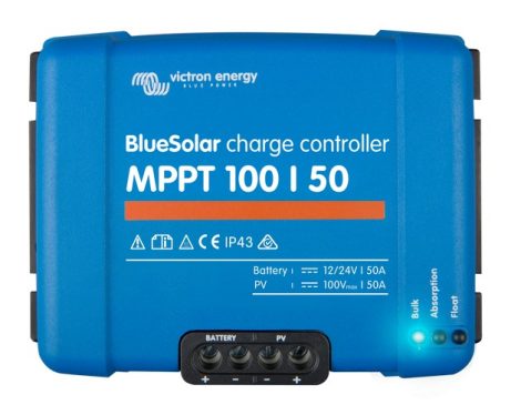 Victron Energy BlueSolar MPPT 150/100-Tr VE.Can 12V / 24V / 36V / 48V 100A napelemes töltésvezérlő