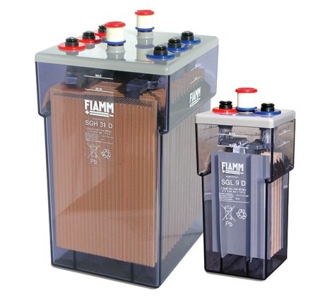 FIAMM SGH 11D 2V 550Ah flooded UPS battery