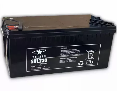 7 Stars SHL230 12V 230Ah UPS battery
