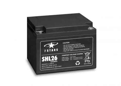 7 Stars SHL26-12 12V 26Ah UPS battery