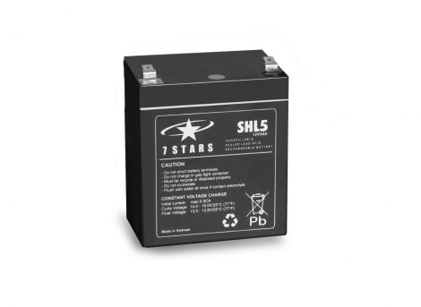 7 Stars SHL5-12 12V 5Ah UPS battery