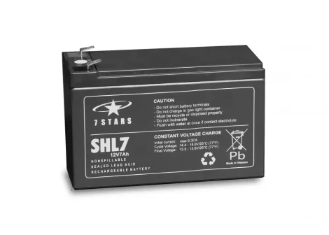 7 Stars SHL7.5-12 12V 7Ah szünetmentes/UPS akkumulátor 7 Stars SHL7.5-12 12V 7Ah szünetmentes/UPS akkumulátor