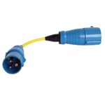   Victron Energy Adapter Cord 16A to 32A/250V-CEE Plug 16A/CEE Coupling 32A