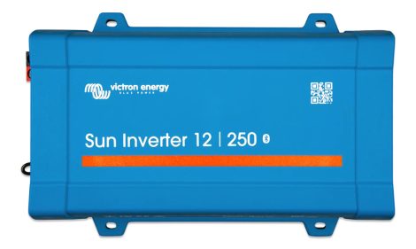 Victron Energy Sun 12V 250VA/200W inverter beépített akkumulátortöltővel