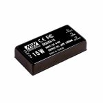   MEAN WELL SKA15A-033 1 output DC/DC converter; 9,9W; 3,3V 3A; 1kV isolated