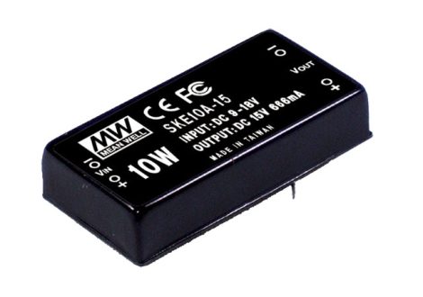 MEAN WELL SKE10A-05 1 output DC/DC converter; 10W; 5V 2A; 1kV isolated