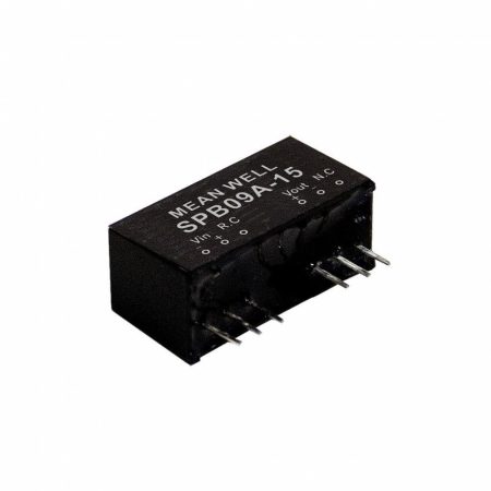 MEAN WELL SPB09A-24 DC/DC converter; 9W; 24V 375mA 