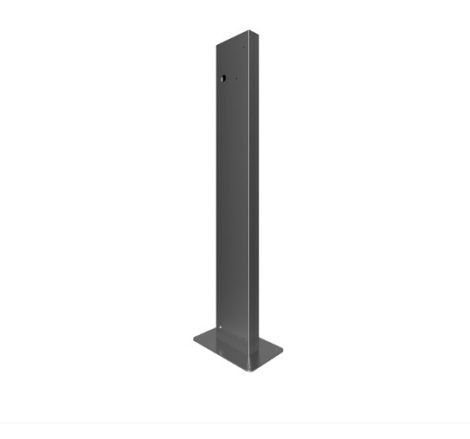 LEKTRI ST7-1 EV charger mounting pole - single