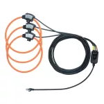   Meatrol split-core RJ45 3-channel current transformer 36mm 600A / 50mV/kA 2m