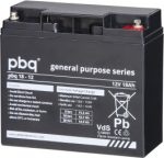 pbq 18-12 12V 18Ah szünetmentes/UPS akkumulátor