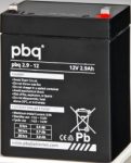pbq 2.9-12 12V 2,9Ah szünetmentes/UPS akkumulátor