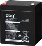 pbq 5.2-12 12V 5,2Ah UPS battery