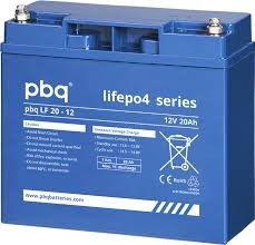 pbq LF 20-12 12V 20Ah LiFePO4 battery